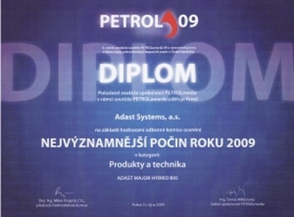 Самое значимое достижение 2009 года - PETROLawards